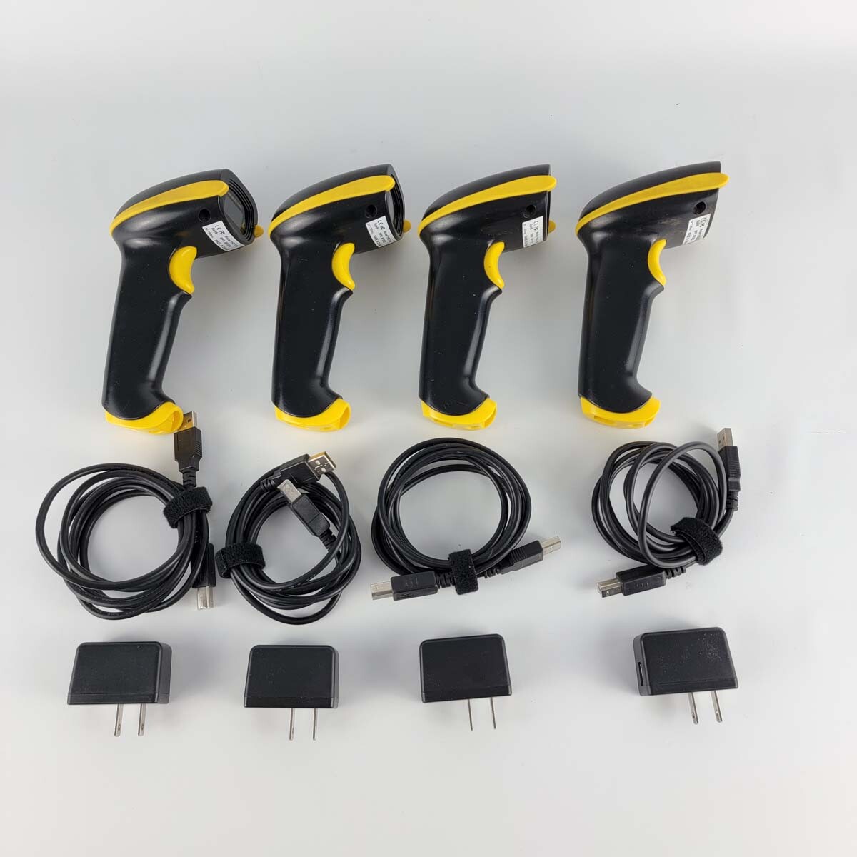 Lot of 4 Nadamoo Handheld Barcode Scanners USB Wired / Bluetooth YHD