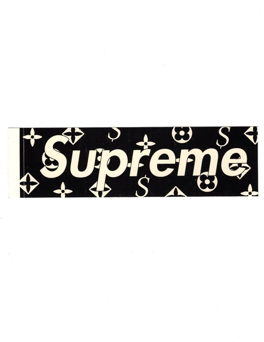 Supreme playboy box logo sticker set rare