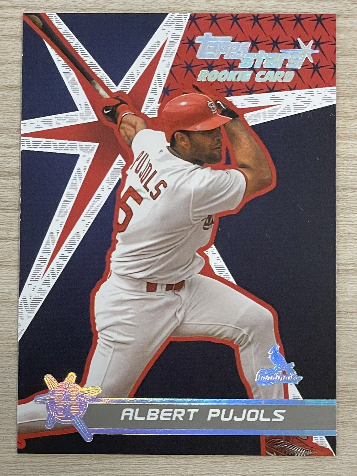 2001 Topps Stars Albert Pujols RC #198 - 700 HR Club!! HURRY!! GOING ⬆️ FAST!!