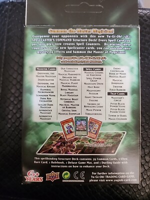 yugioh spellcaster command deck Amazon.com: YuGiOh 5D's Spellcaster's Command English Structure Deck [Toy]  : Toys & Games main image 1