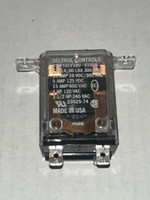 Deltrol Controls 275F101V12D S15S5D 23039-74 Relay 10A 240VAC Tested USA No Box