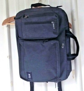 Solo Nueva York portátil híbrido suave Maletín/Mochila adjuntar 4  compartimentos con cremallera | eBay