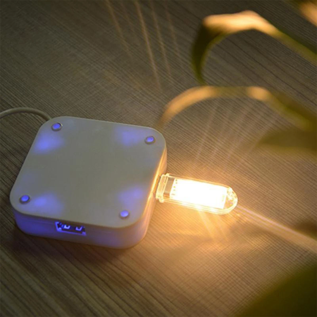 Night Light Useful Long Service Life Power Bank Usb Led Light
