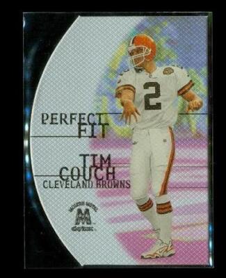1999 Skybox Molten Metal Perfect Fit Gold Tim Couch #9PF Rookie RC Football Card