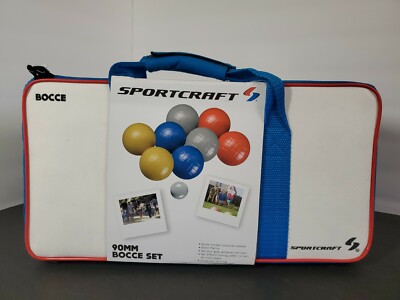 Sportscraft 90mm Bocce Set B0110SC