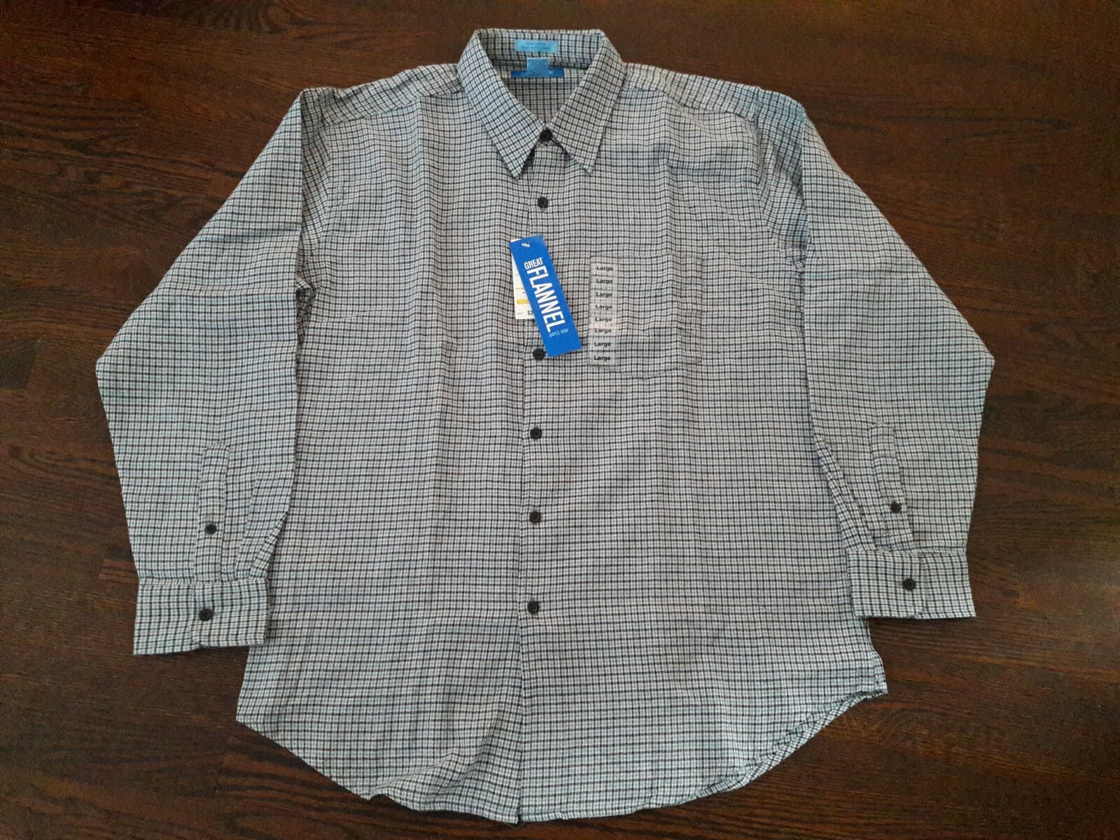 FILA Nuova Camicia di flanella uomo Savile Row. taglia L