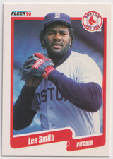 1990 Fleer #287 Lee Smith Boston Red Sox HOF