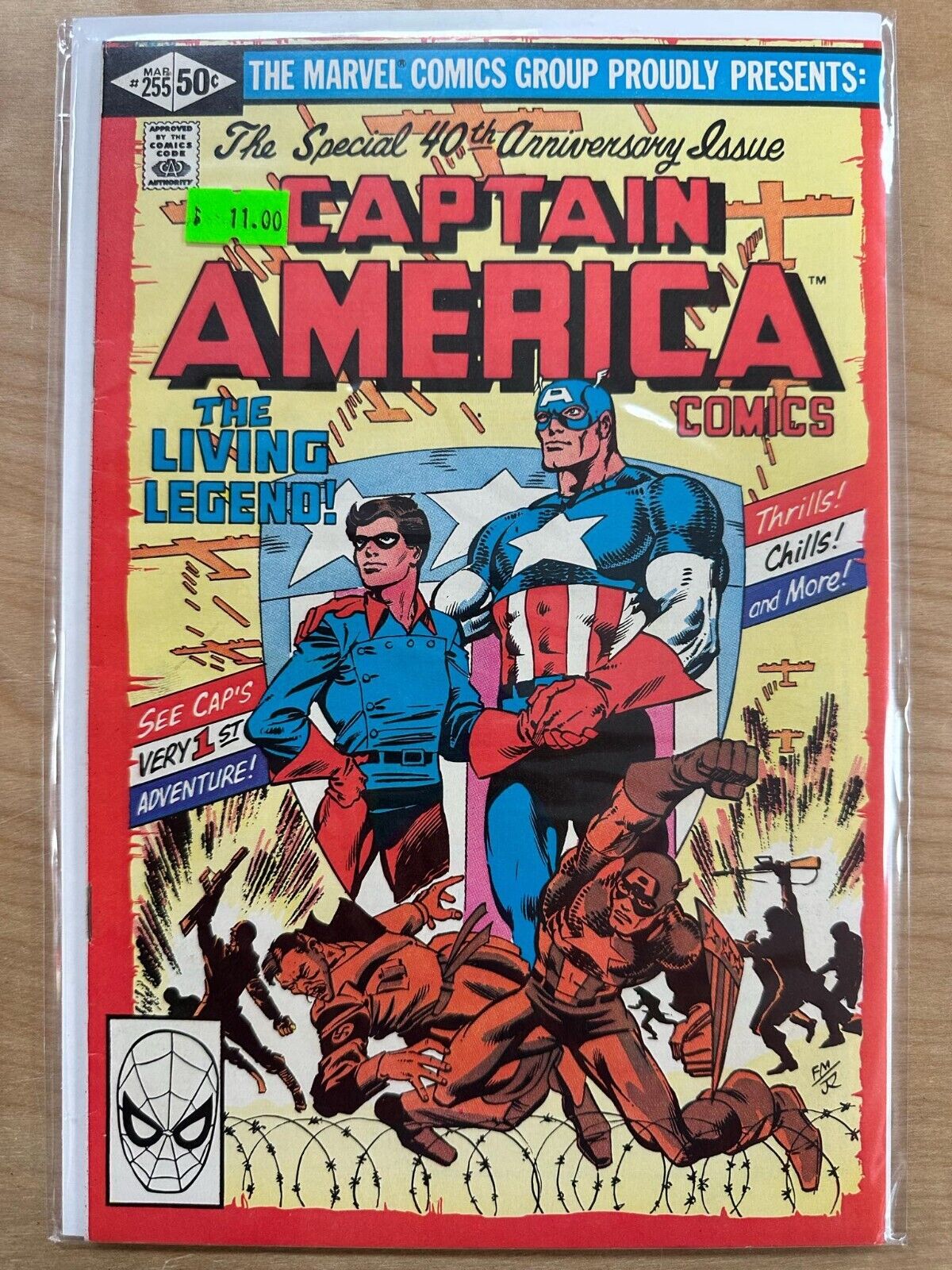 Marvel Comics - Captain America no.255 - 1981 - First Print