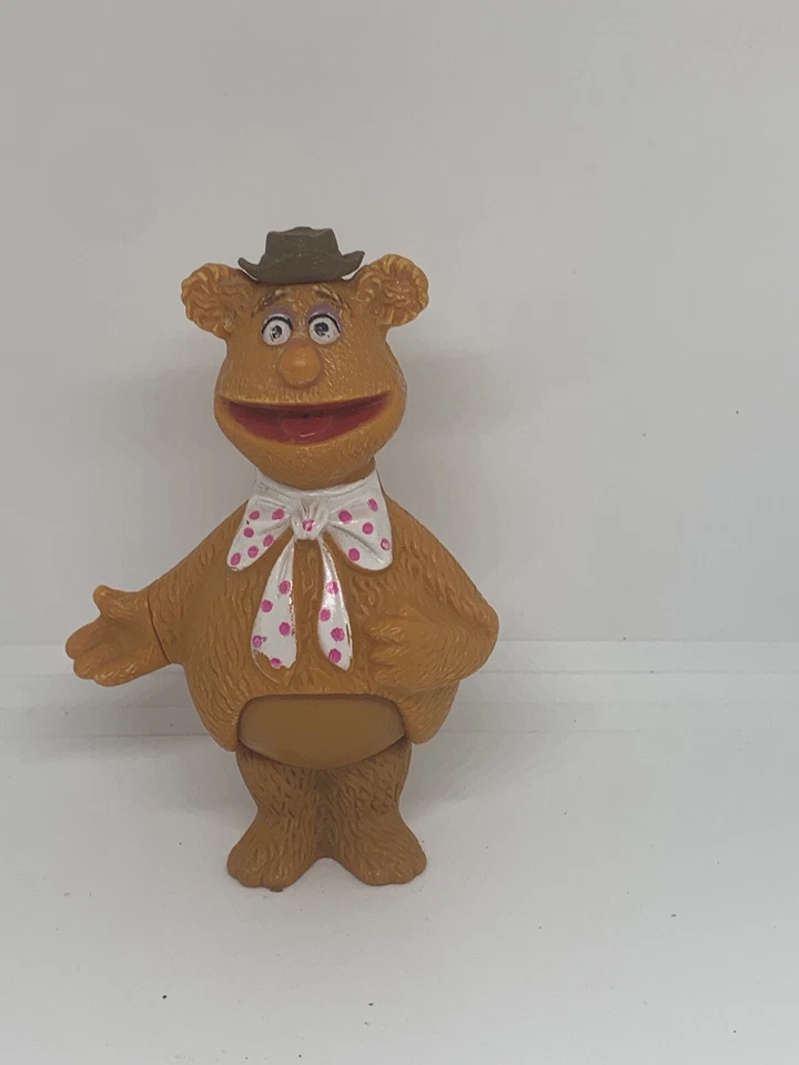Figuras de acción vintage de los Muppets Rowlf y Fozzie Jim Henson años 70 Hong Kong Foto 2 de 4