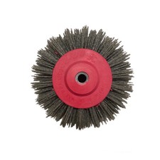 SPAZZOLA RULLO PUNZONATO NYLON SPAZZOLATRICE LEGNO Gr.80 Ø140mmX50mm SIT