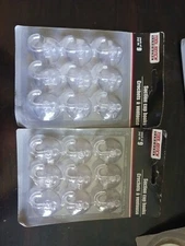 Suction Cup Hooks 9 per card LOT OF 2 PACKS  (18 Total) by Tool Bench Hardware