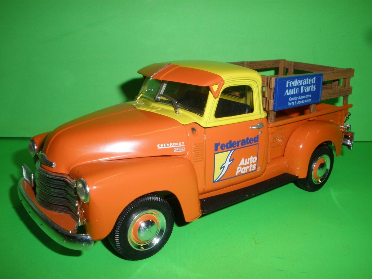 FEDERATED AUTO PARTS 1950 CHEVROLET 3100 PICKUP TRUCK ERTL DIECAST