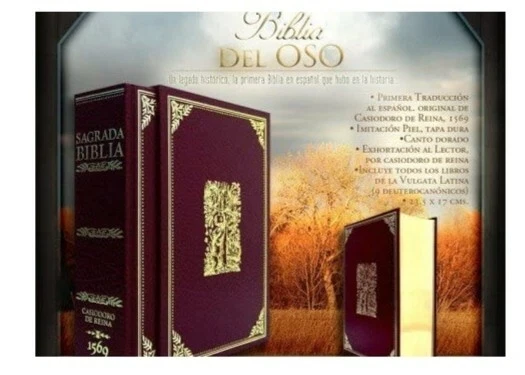 LA BIBLIA DEL OSO DE CASIODORO DE REINA 1569 TAPA DURA Foto 2 de 4