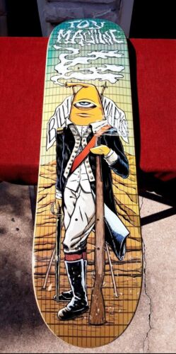 Billy Marks Toy Machine Patriot Skateboard Deck Vintage Hawk Zorlac Powell RARE! - Picture 1 of 12