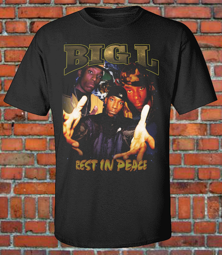 BIG-L Rap Hip Hop Rapper 90s T Shirt 