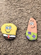Hand Painted River Rock Magnet Set Best Friends Forever