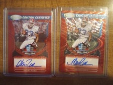 2022Certified Canton Certified Signatures Red Etch Andre Reed #'d 02/20 & 10/20