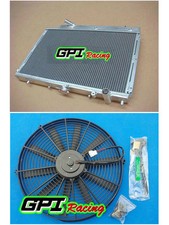 Aluminum Radiator Fit Mazda 323 Gtx Gtr Ford Tx3 Familia Proteg 1989-1994 Fan Aluminum Radiator Fit Mazda 323 Gtx Gtr Ford Tx3 Familia Proteg 1989-1994 Fan