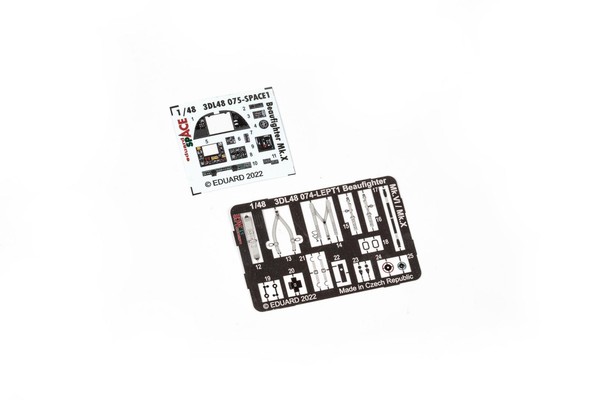 MW22 Eduard 3DL48075 Beaufighter Mk.X Space 1/48 3D Decal For Tamiya-image
