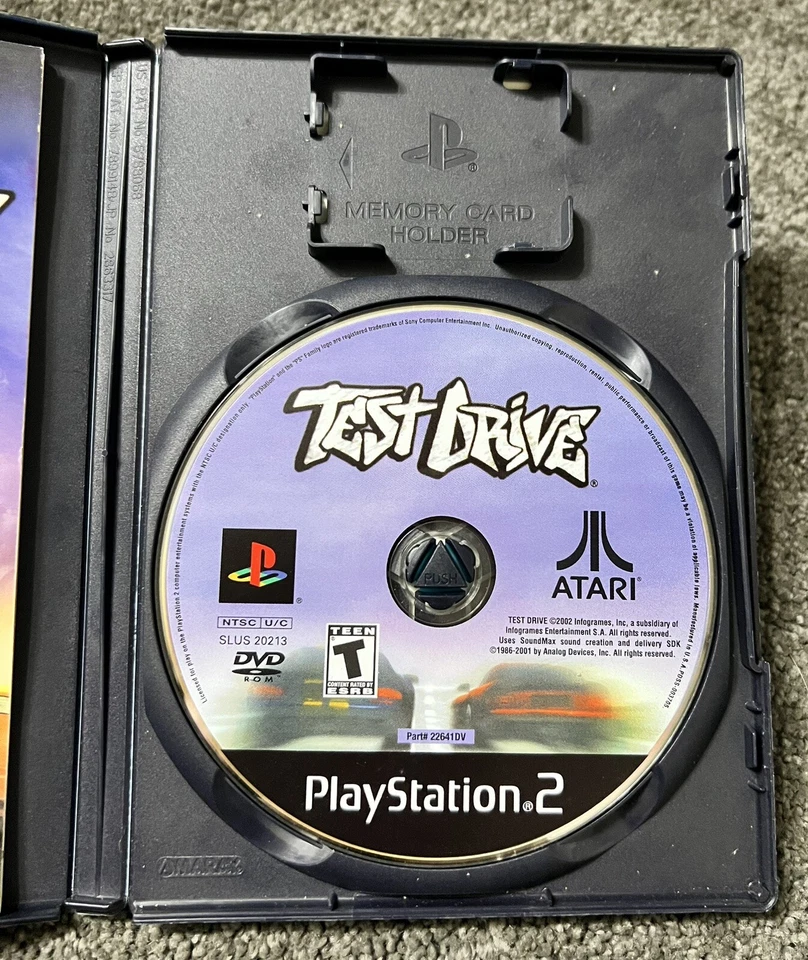 Test Drive PlayStation 2 PS2 2003 CIB Complete!! Tested!! w/ NEAR MINT DISC!! - Image 3 of 4