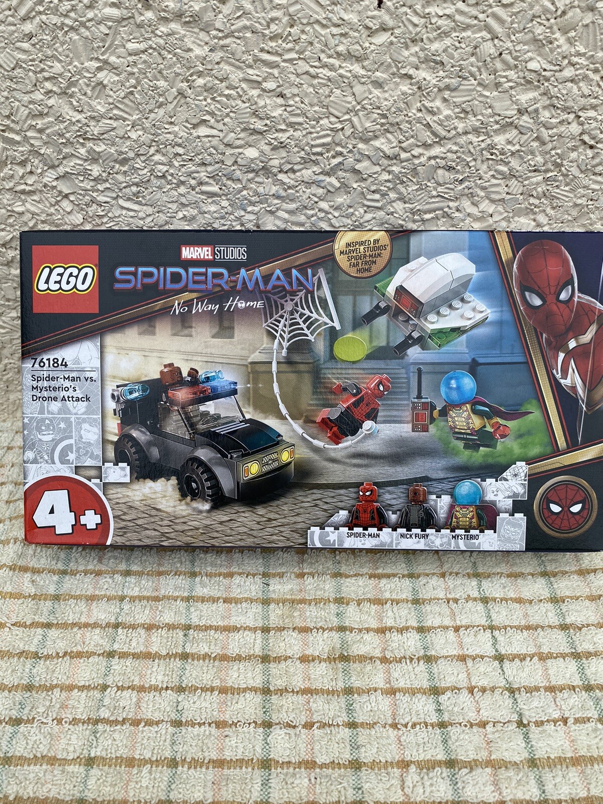 Lego MARVEL 76184 “SPIDER-MAN Vs MYSTERIO”S DRONE ATTACK”BRAND NEW ...