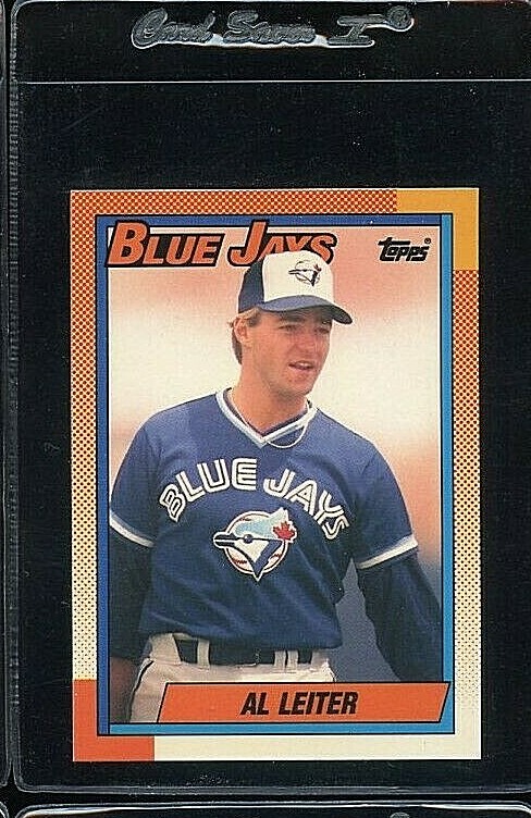 1990 TOPPS TIFFANY #138 AL LEITER TORONTO BLUE JAYS  