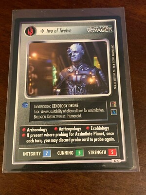  Star Trek CCG Borg Two of Twelve