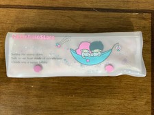 VTG 1976 SANRIO Little Twin Stars Pencil Case Unused RARE
