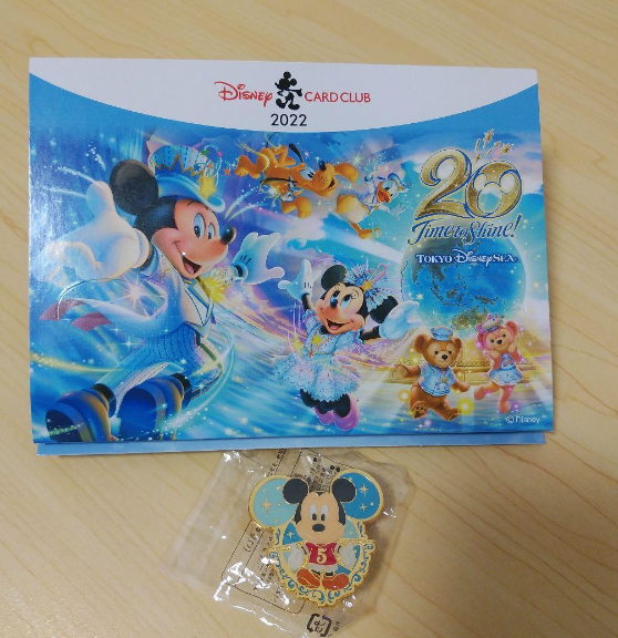 JCB Disney Card Club Limited 2022 Pin DisneySea 5th anniversary