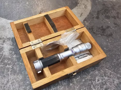 Mitutoyo 1.0-1.2" Holtest Inside Bore Micrometer 3-Point Tri Mic 368-807