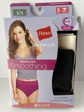 Women's Tummy Control Briefs Underwear 3 Pack Multi Size 5 S Seamless Smoothing