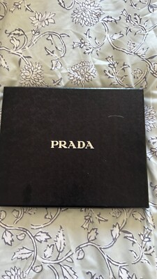 Prada Milano Saffiano Blue Leather iPad Case Rare Vintage Made In Italy