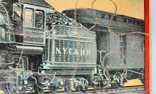 Original Early 1900s Parker Brothers The Locomotive Puzzle Complete w/Box - Picture 4 of 5