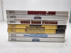 Lot of 6 Nintendo Wii Games Star Wars Monster Jam Skylanders Bass Fishing