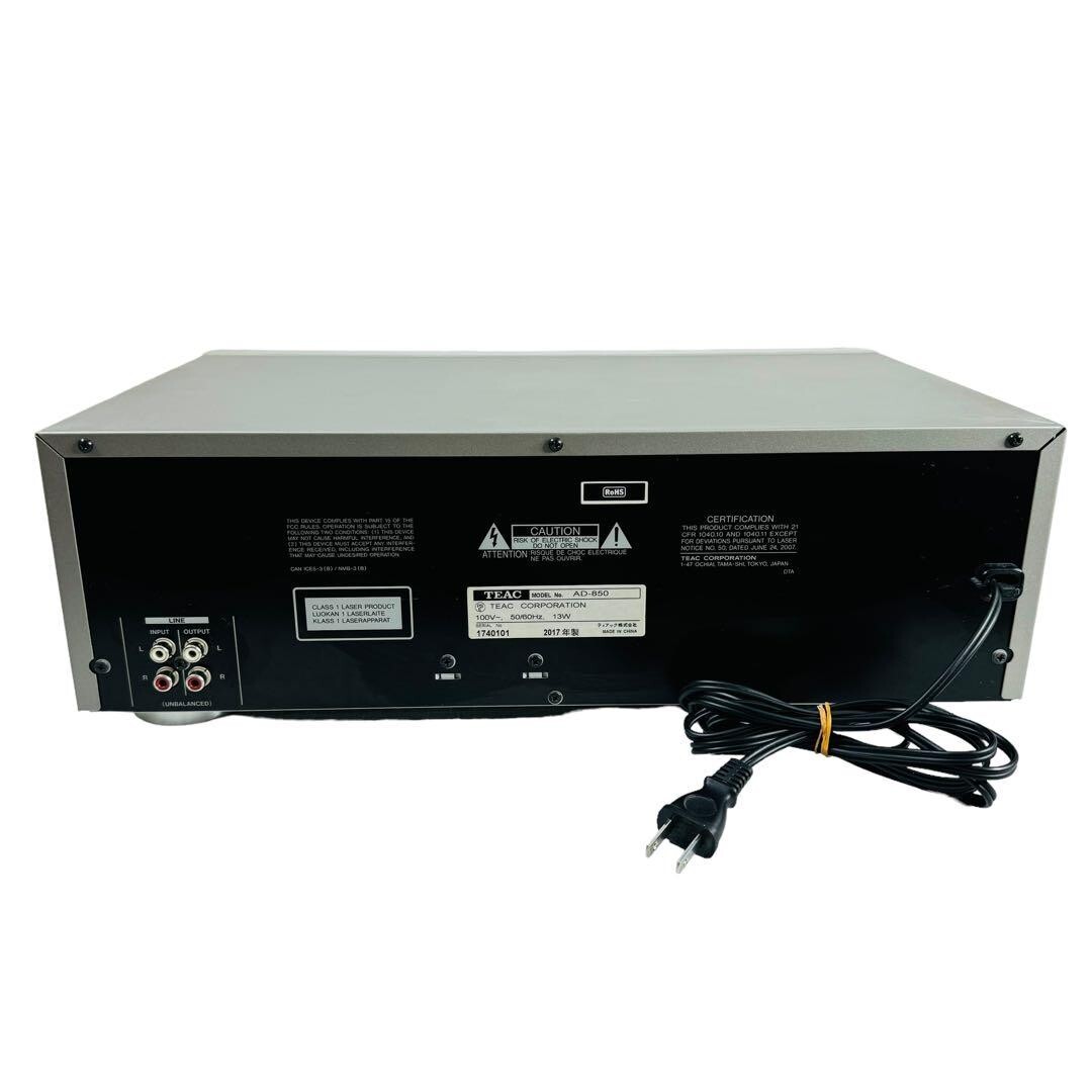 TEAC AD-850 ファーストオーナー TEAC AD-850 ファーストオーナー TEAC AD-850 ファーストオーナー