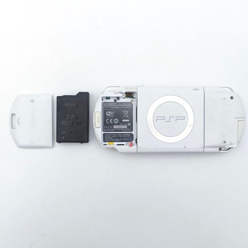 Sony Psp 1004 Bianca Playstation Portable Console Con Caricatore Testata Buona - Bild 7 von 8