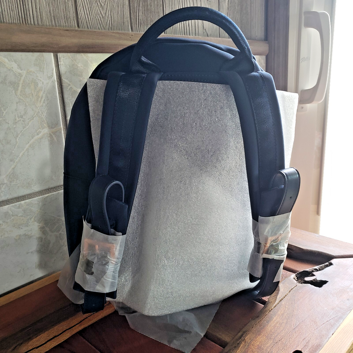Ted Baker London Navy Ruffle Backpack K86450s.jpg main image 4