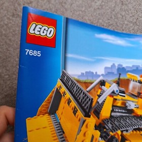 Lego City 7685 Dozer Instruction Manual Only Booklet Replacement Extra Spare