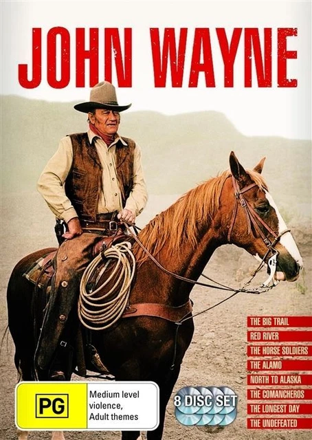 John Wayne RED DVDs & Blu-ray Discs