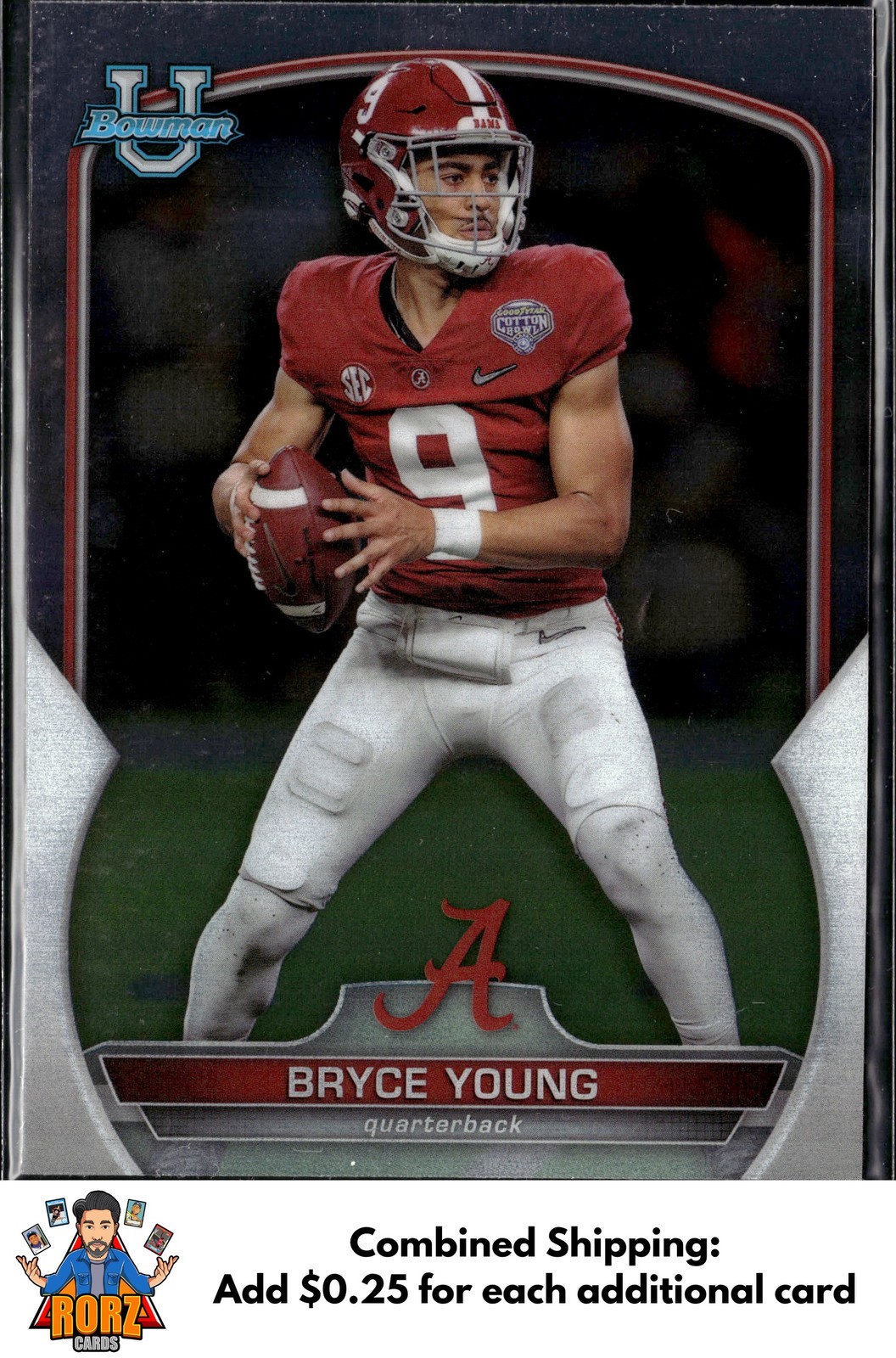 2022 Bowman University Chrome #1 Bryce Young