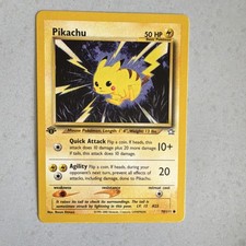 Pikachu [1st Edition] #70 Prices | Pokemon Neo Genesis | Pokemon Cards
