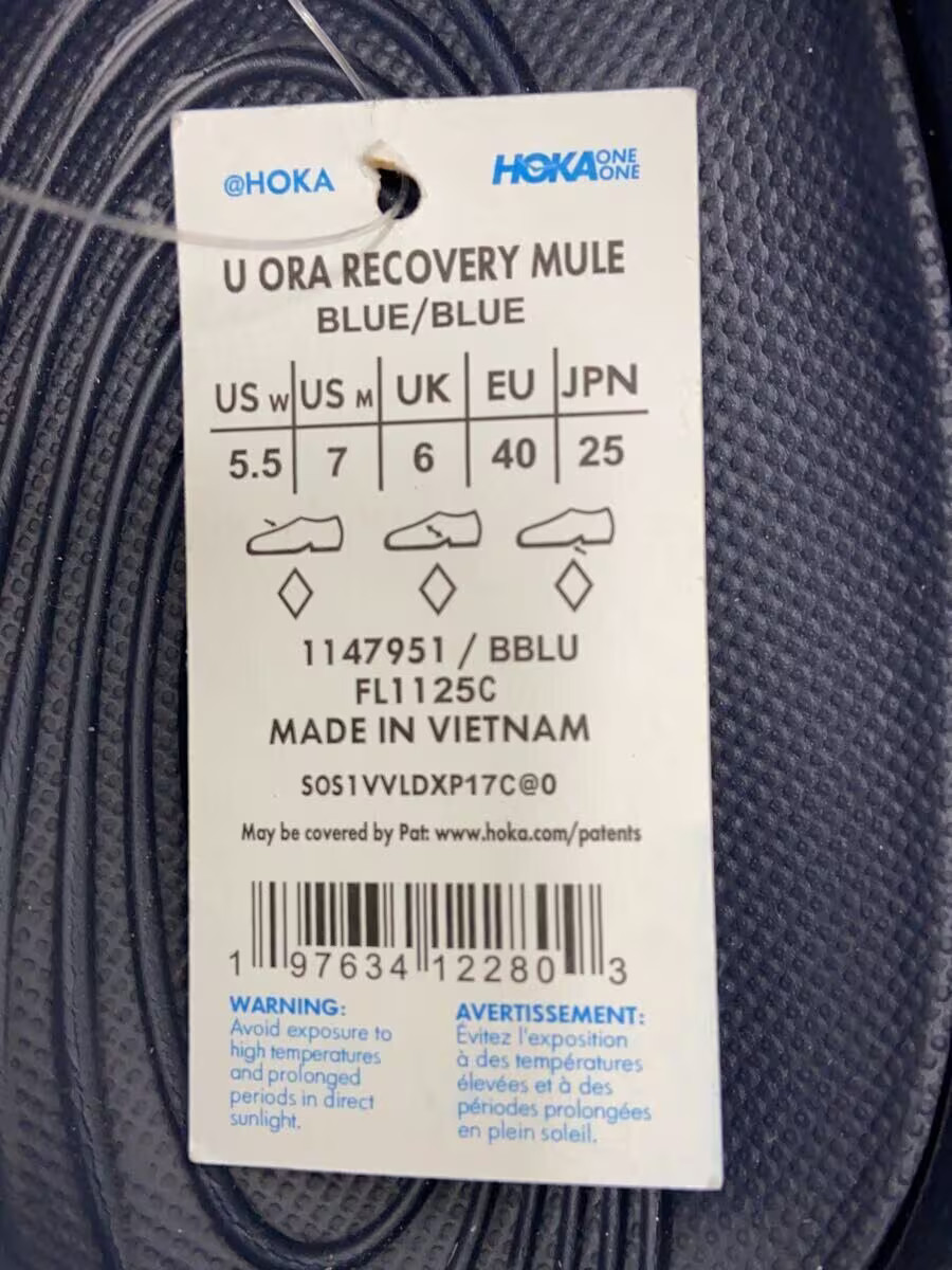 Hoka(Hoka One One) Sandals 25Cm Nvy 1147951 Lgx09 thumbnail 5