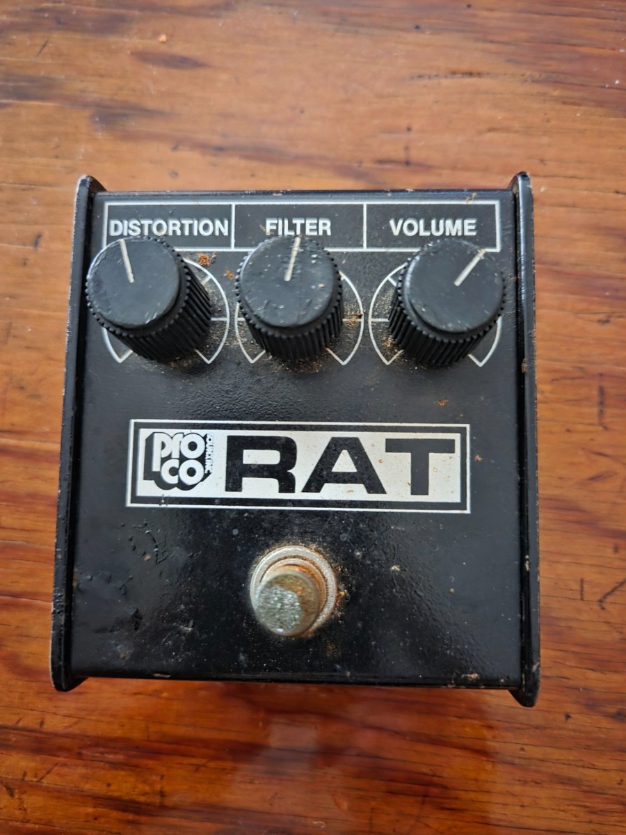 ProCo Rat Distortion Pedal 1985 LM308N Chip | eBay