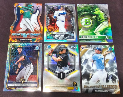 2026 Bowman Chrome Lazer & Mojo Parallels & Insets - you pick