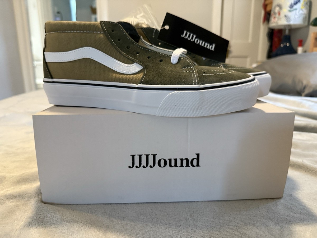 スニーカー Vans JJJJound Sk8-Mid Green vans vault x jjjjound sk8 mid lx green size 9 | eBay