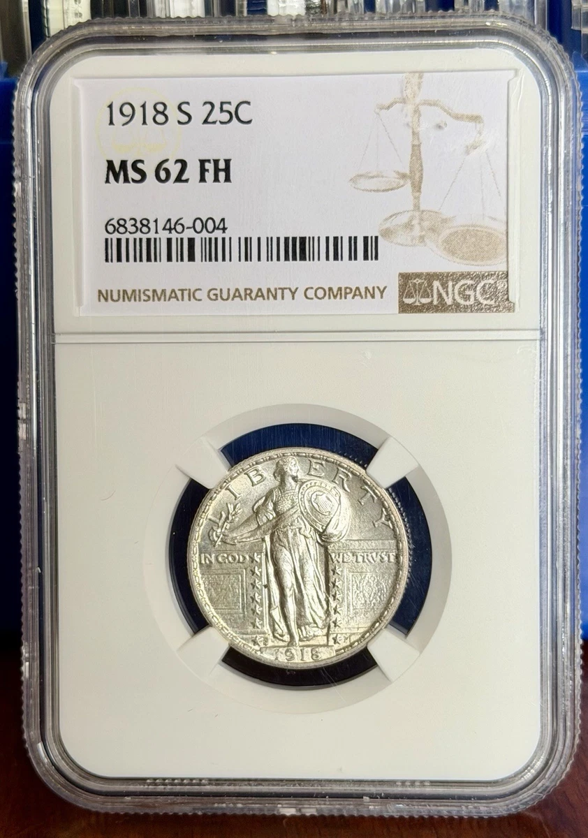 1918 Year Standing Liberty US Quarters (1916-1930) for sale | eBay