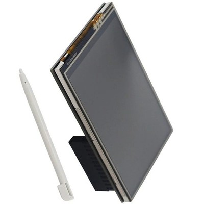 Aluminiumgehäuse 3,5 Zoll TFT Touch Display für Raspberry Pi 4B 3B+ 3B 2 480x3