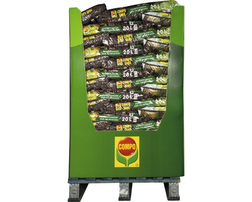 Zimmerpflanzenerde Compo Sana® GrüNpflanzen- Und Palmenerde (45 Sack X 20 Liter=-image