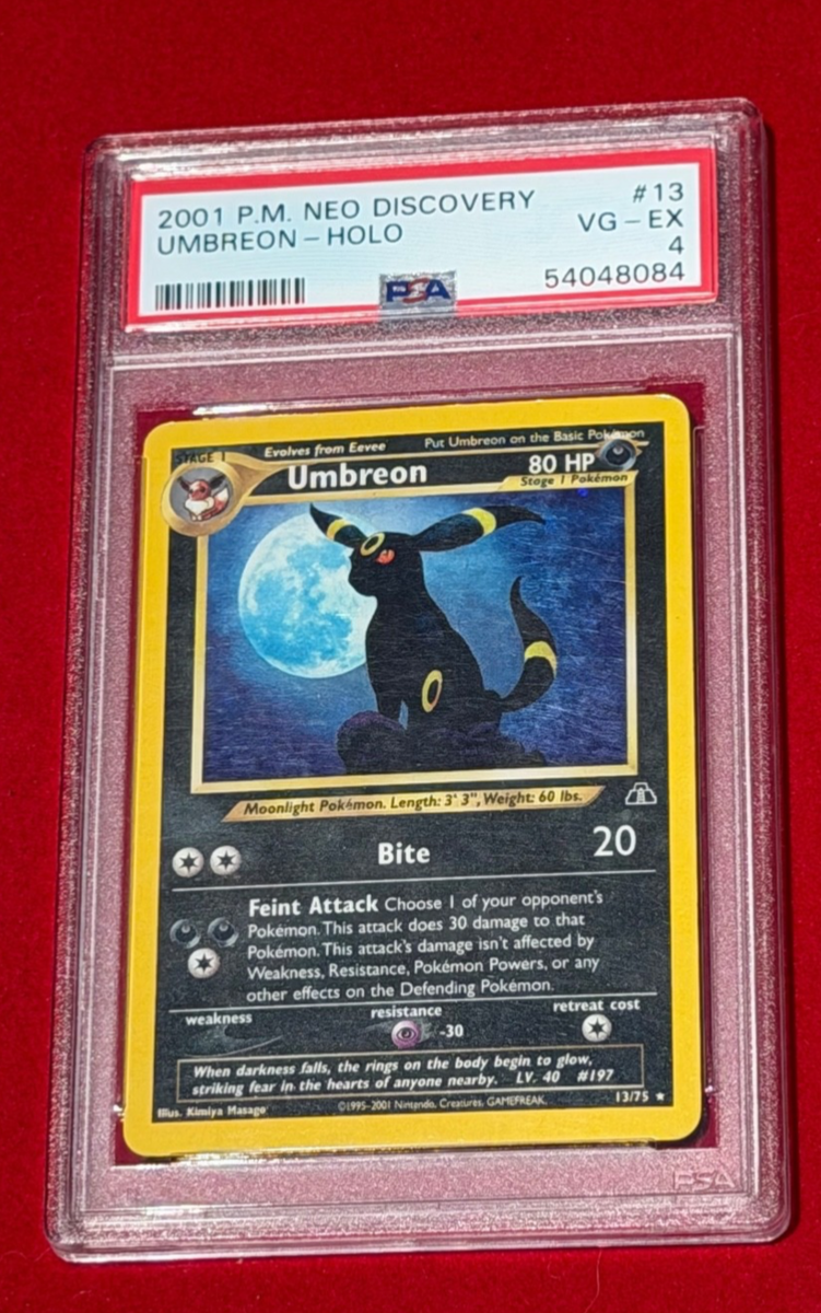 Umbreon 13/75 Neo Discovery Holo for sale online | eBay