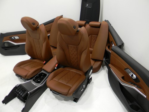 BMW 3er G20 Lederausstattung Sportsitze Sitze Seats Individual Leather Tartufo